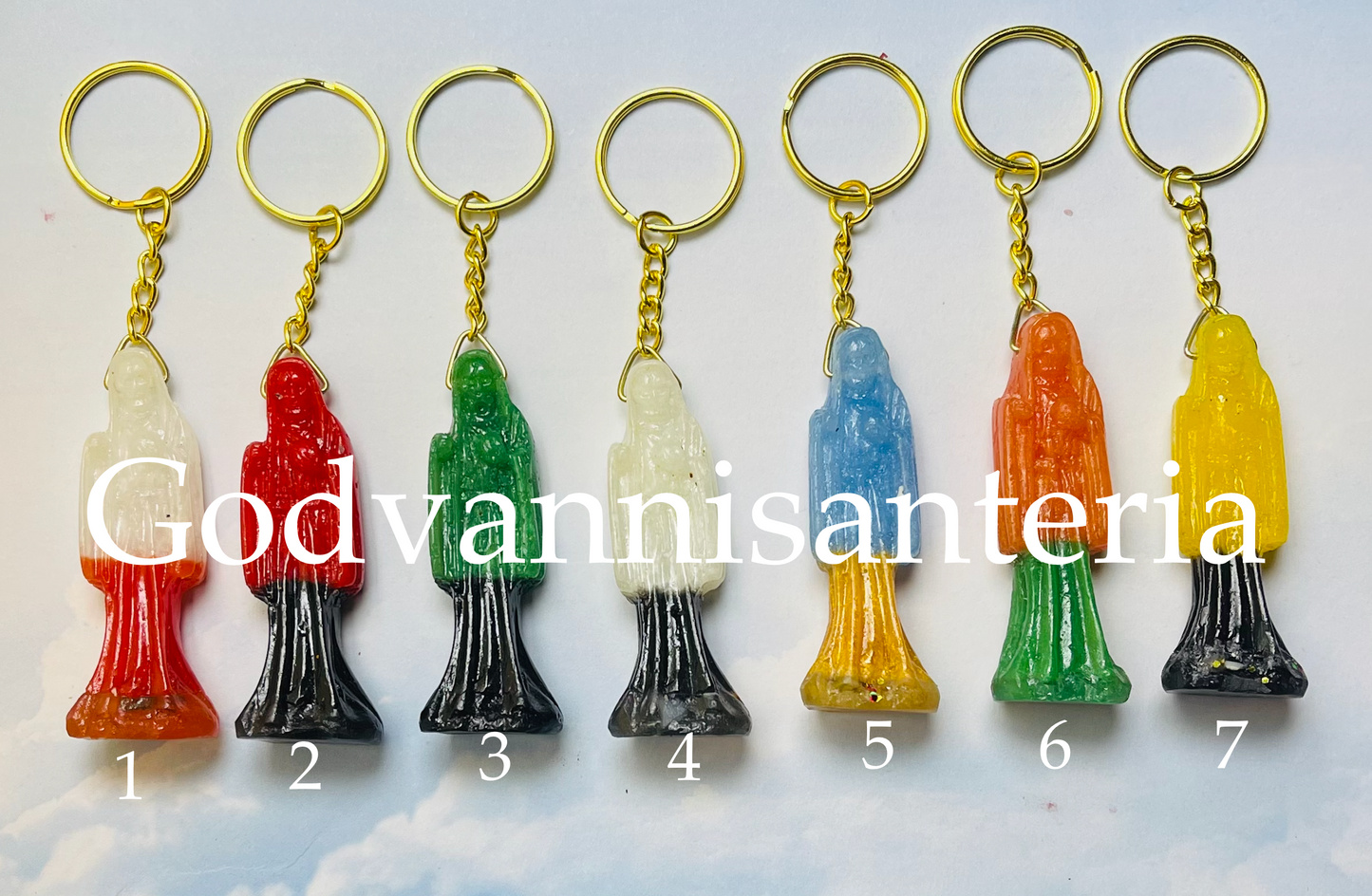 Keychains Holy Death/Llaveros Santa Muerte