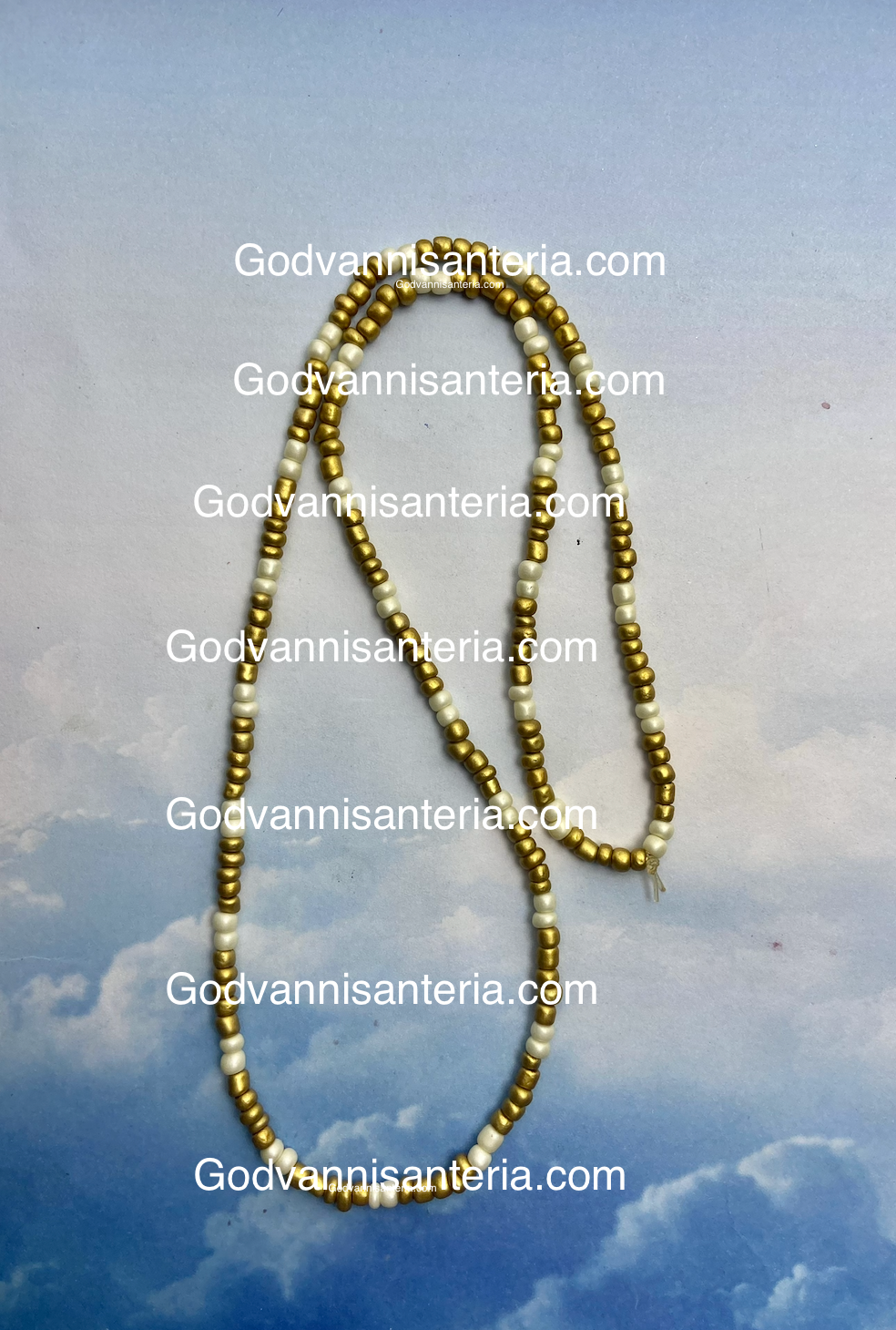 Father Orisha Obatala Necklace/Collar Padre Orisha Obatala