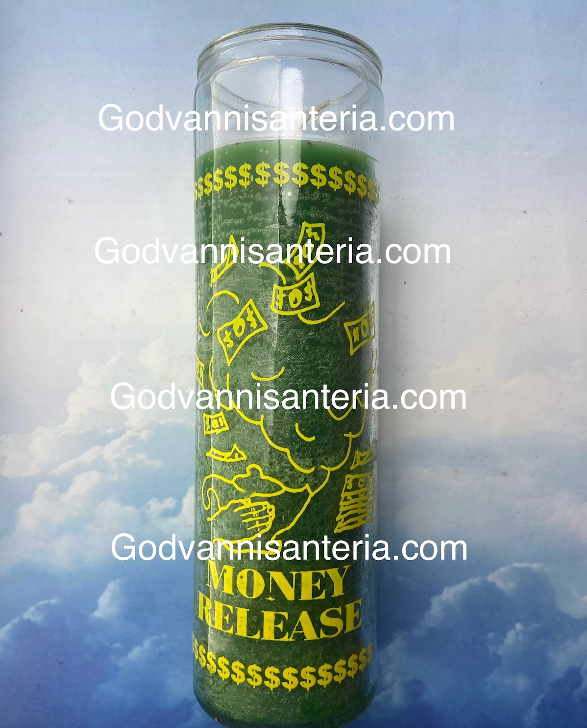 Money Release Candle/Velas Suelta Dinero