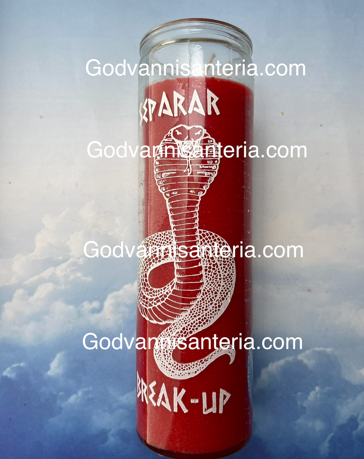 Break-Up Red Candle/Separar Vela Roja