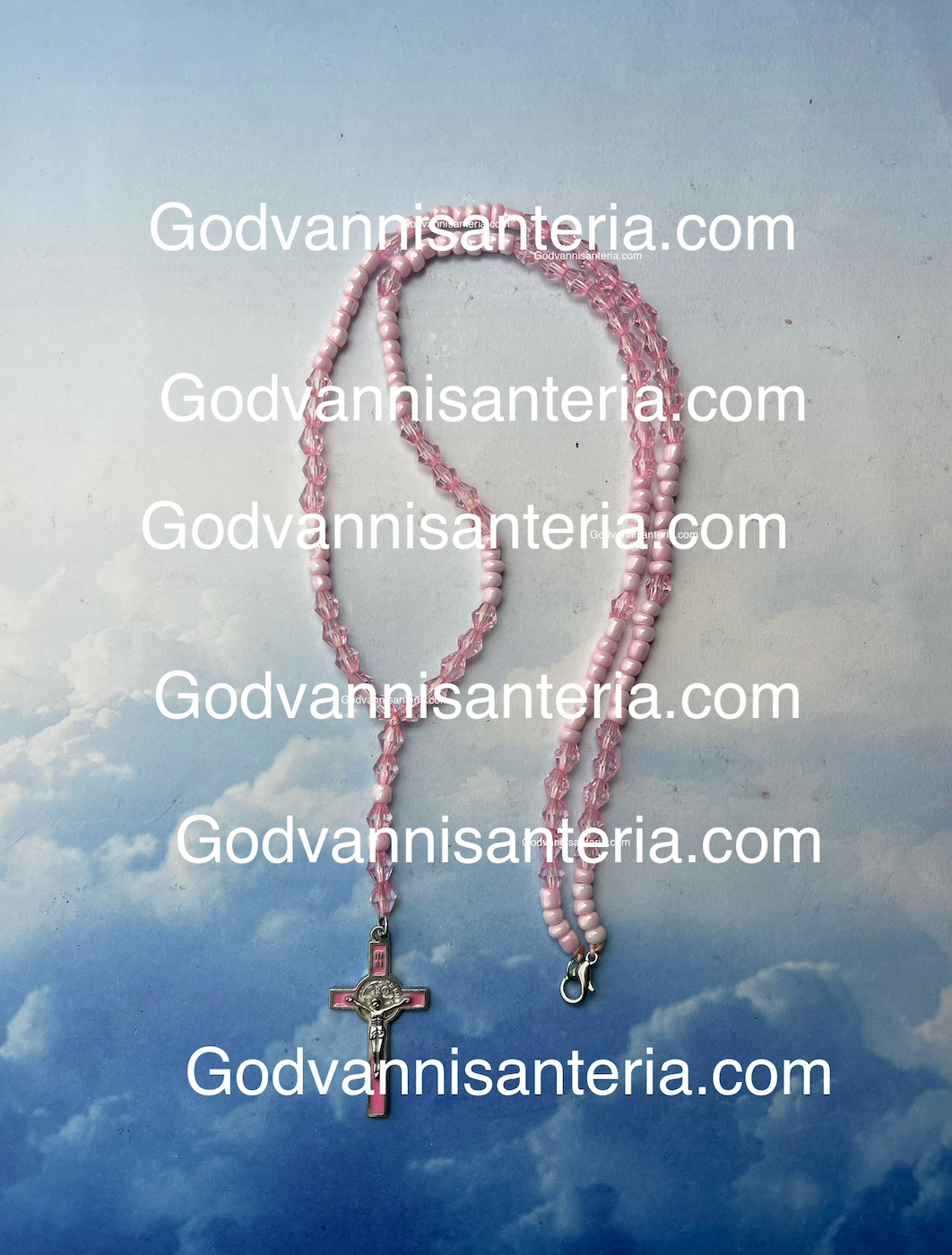 Pink Rosary /Rosario Rosa