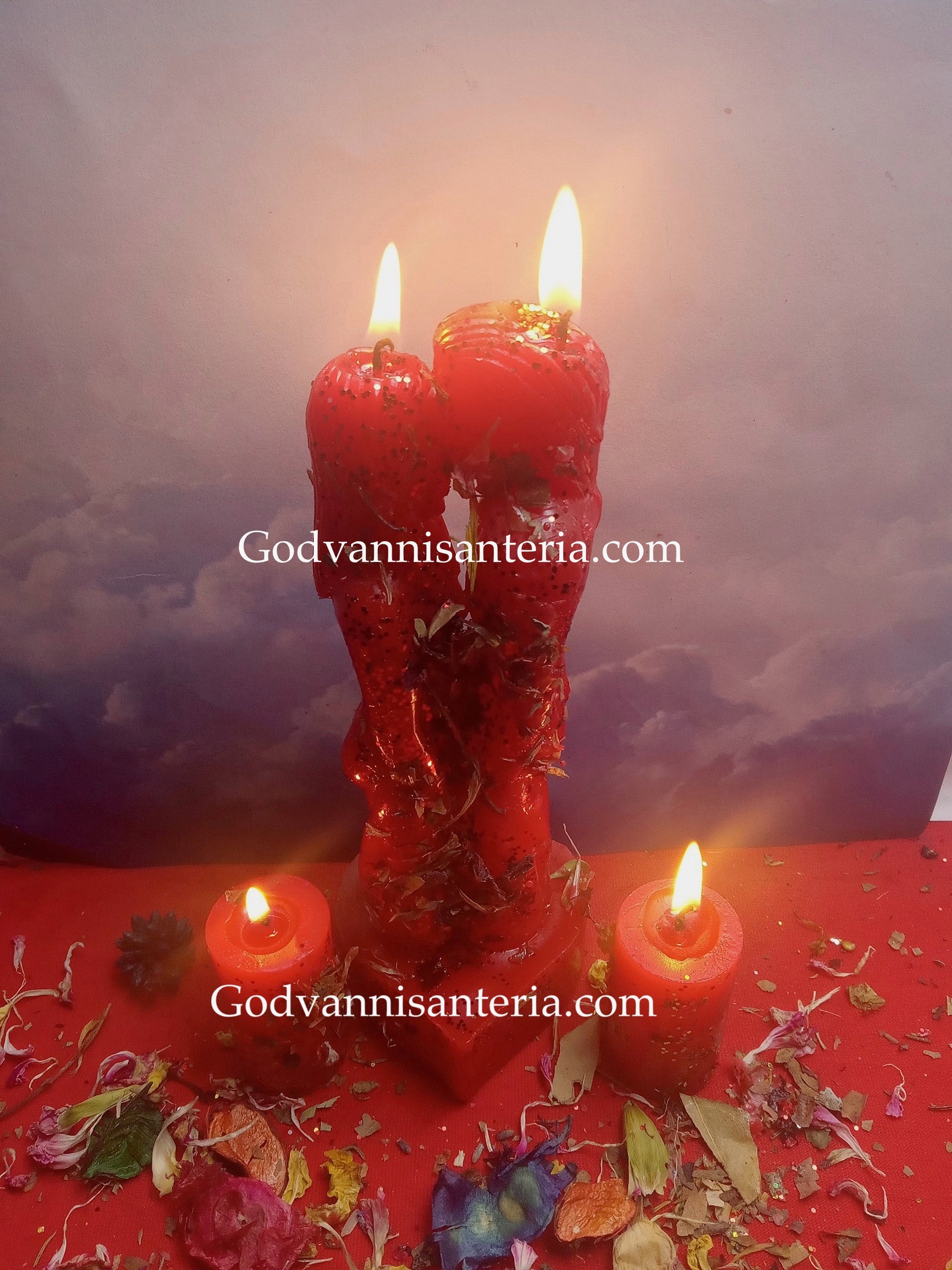 Come To Me Couple Candles /Velas Ven a Mi Pareja