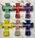 Cross Plain Candles/Velas Solidas Cruzes