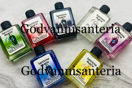 Holy Death Oils/Aceites Santa Muerte