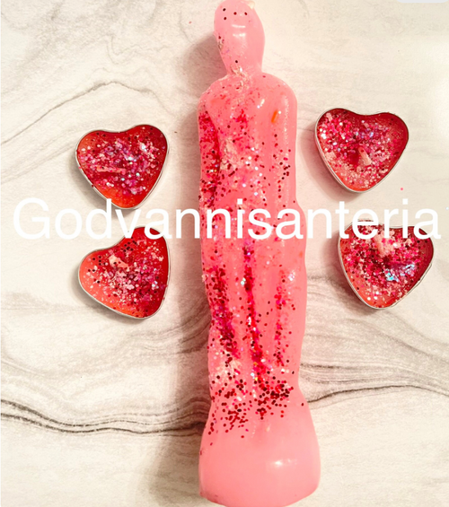 Affection Love Candles/Velas De Afecto Amor