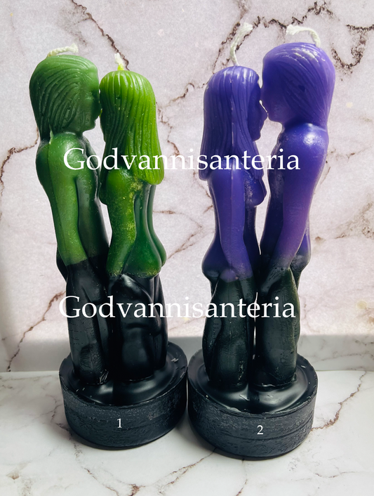 Love Attraction Couple Candles/Velas Amor Atraccion Pareja