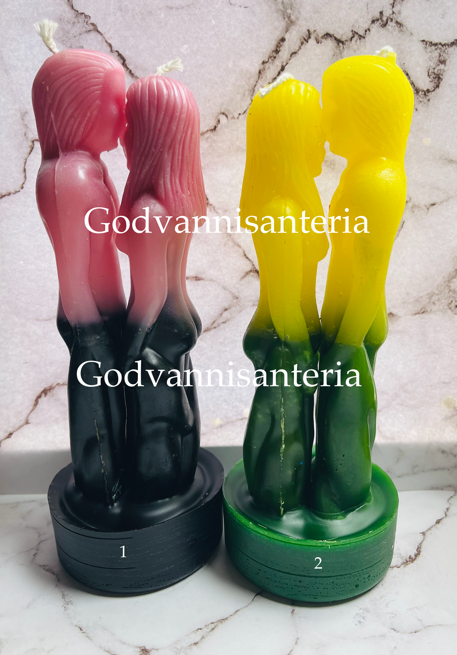 Couple Candles Attraction/Velas Pareja Atraccion