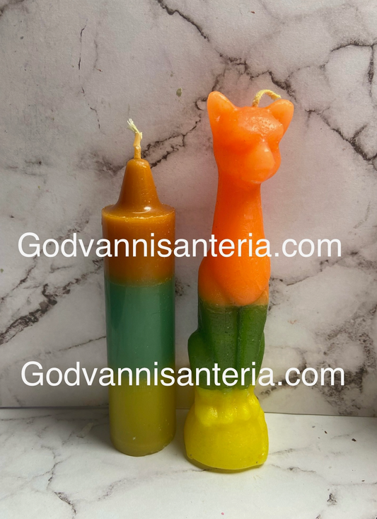 Good Luck Cat Set/Conjunto Buena Suerte Gato