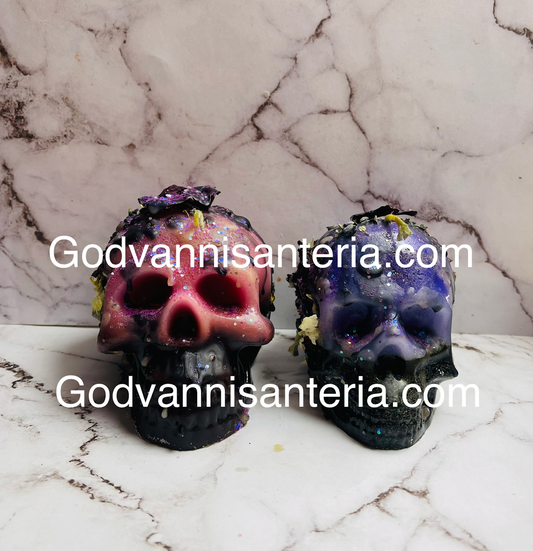 Think Of Me Skulls/Calaveras Piensa En Mi