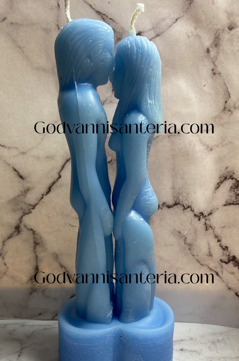 Heart Couple Candles/Velas Corazon Pareja