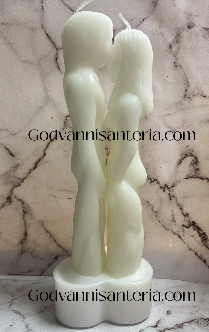 Heart Couple Candles/Velas Corazon Pareja