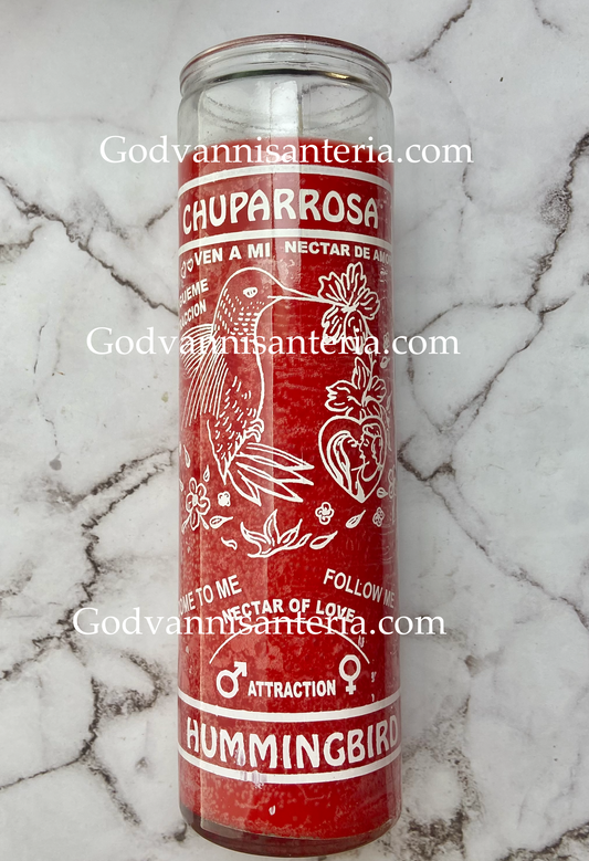 Hummingbird Red Candle/Vela Roja Chuparrosa