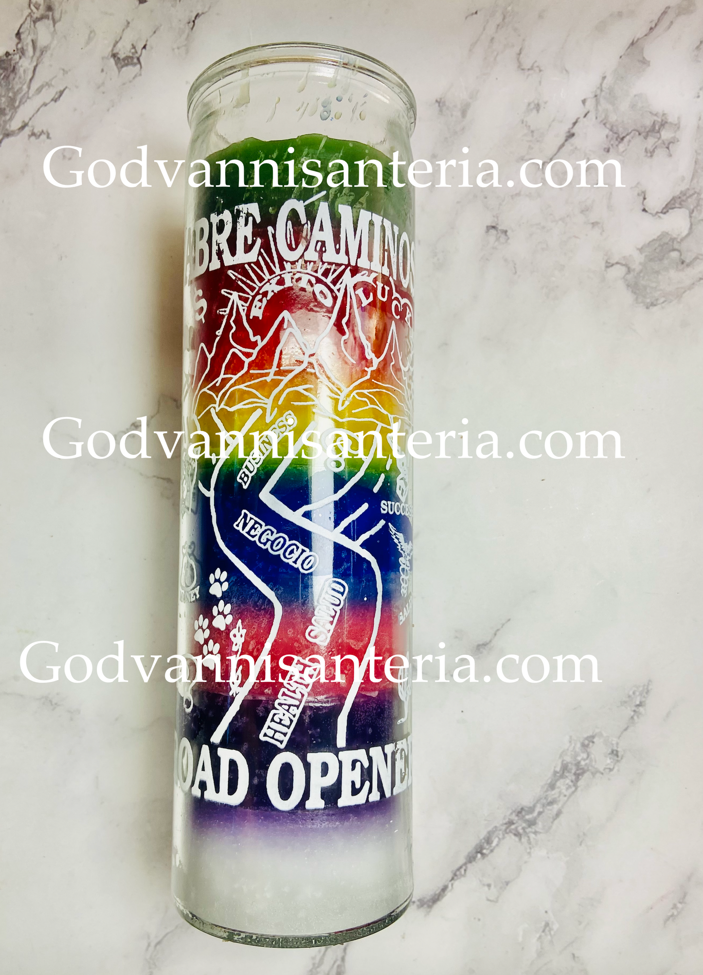 Open Roads Candle/Vela Abre Camino Veladora