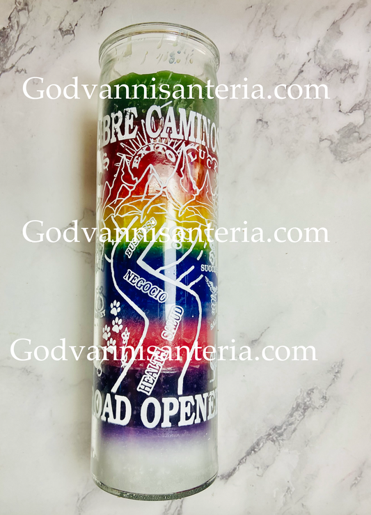 Open Roads Candle/Vela Abre Camino Veladora