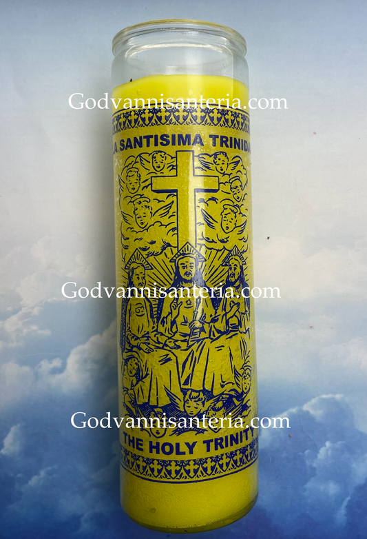 The Holy Trinity Candle/Vela Santisima Trinidad