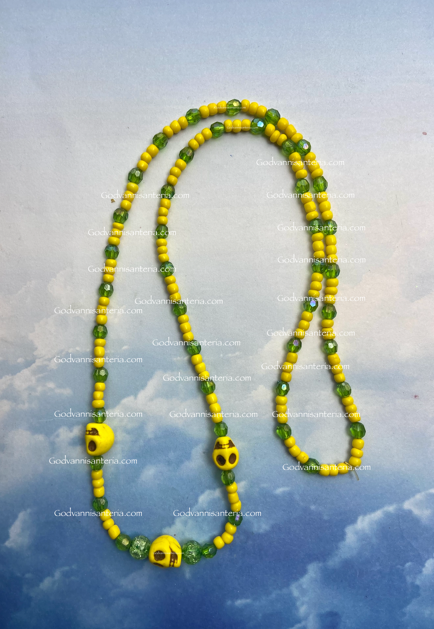 Holy Death Necklace/Collar Santa Muerte
