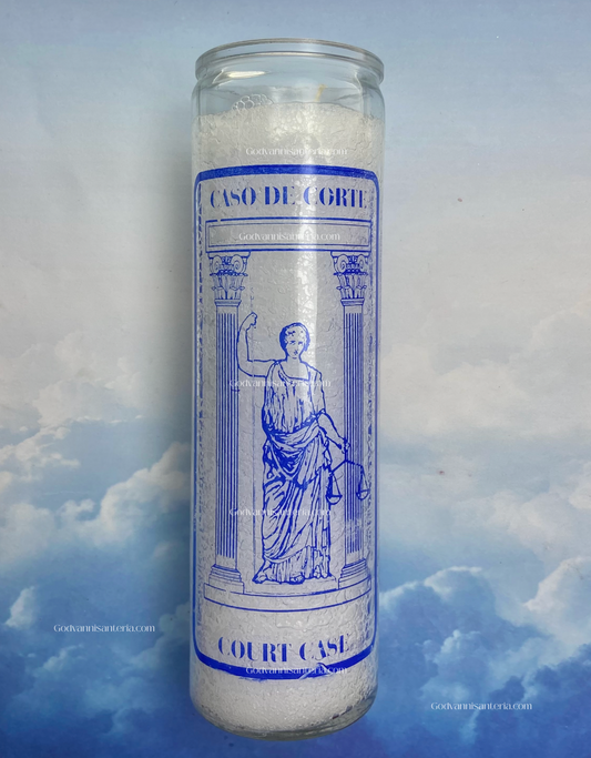 Court Case Candle/Vela De Corte