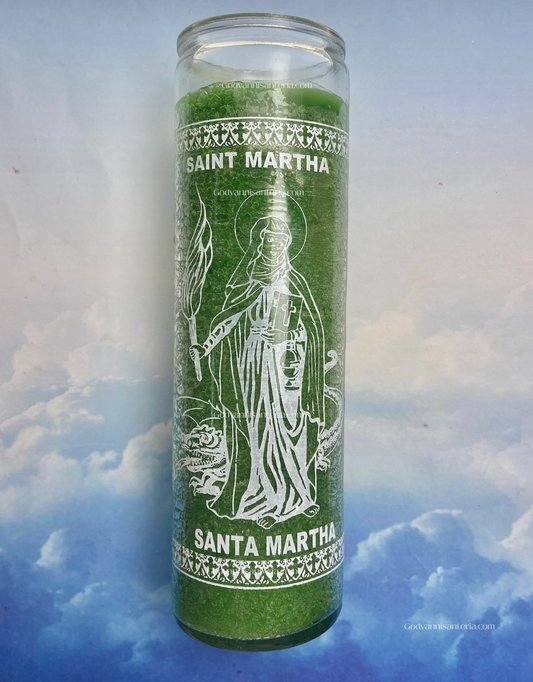 Saint Martha Candle/Vela Santa Martha