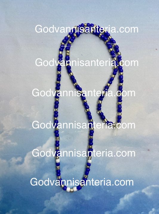 Yemaya Orisha Necklace/Collar Orisha Yemaya
