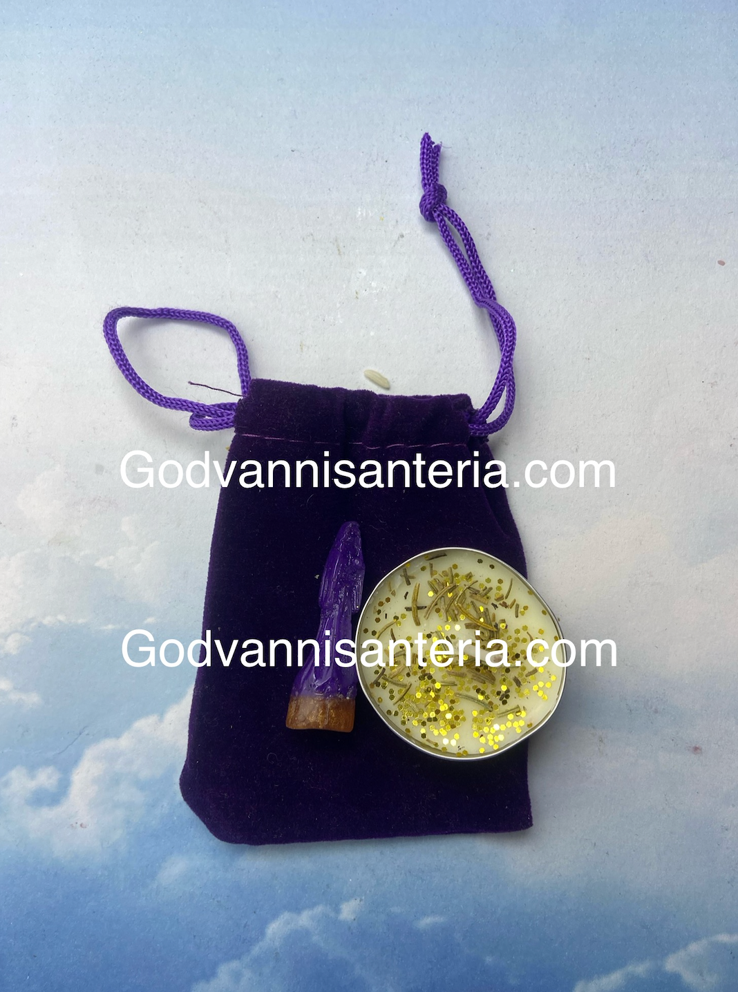 Amulet Holy Death 1"Statues/Amuletos Santa Muerte 1" Pulgada
