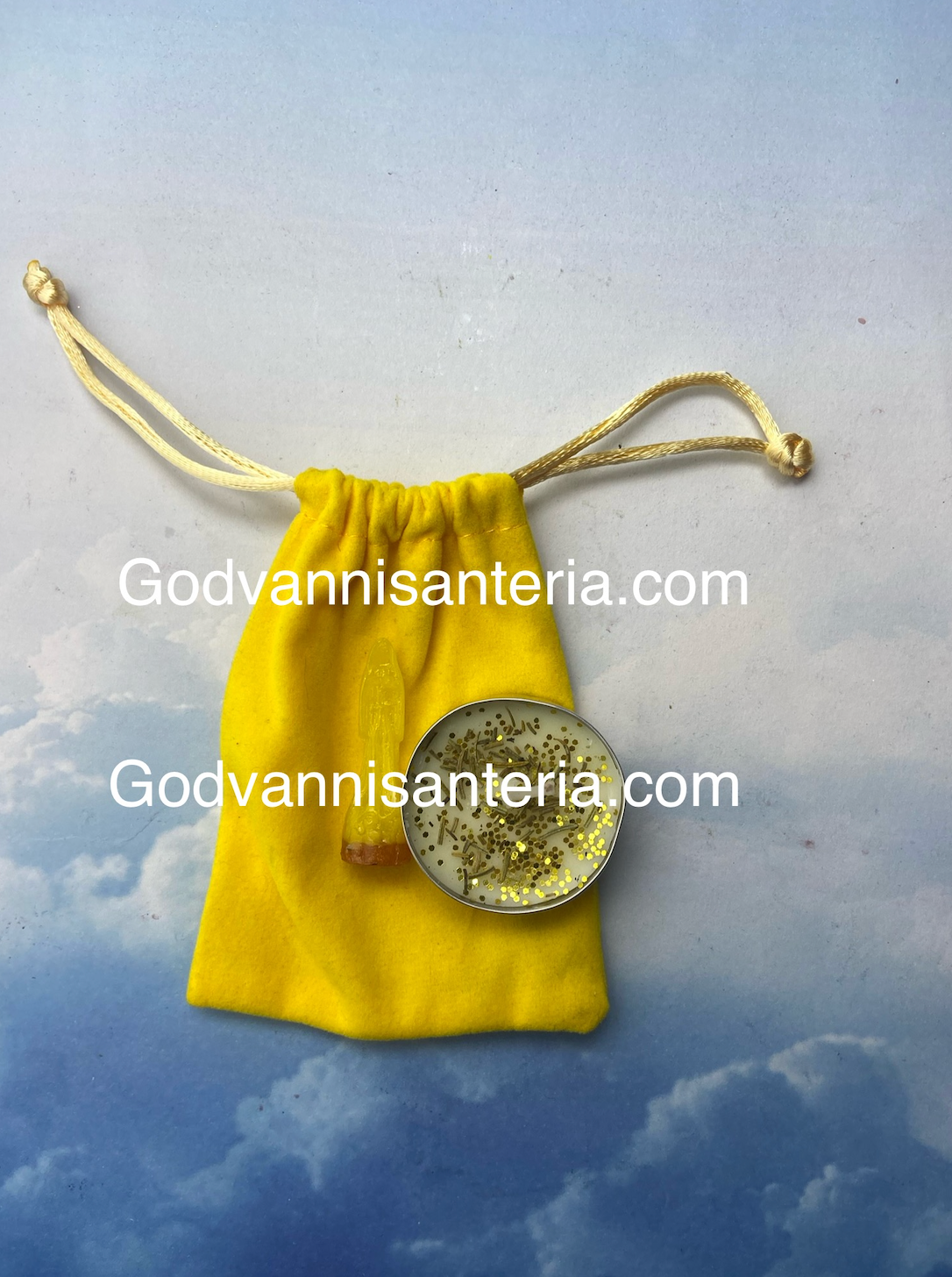 Amulet Holy Death 1"Statues/Amuletos Santa Muerte 1" Pulgada