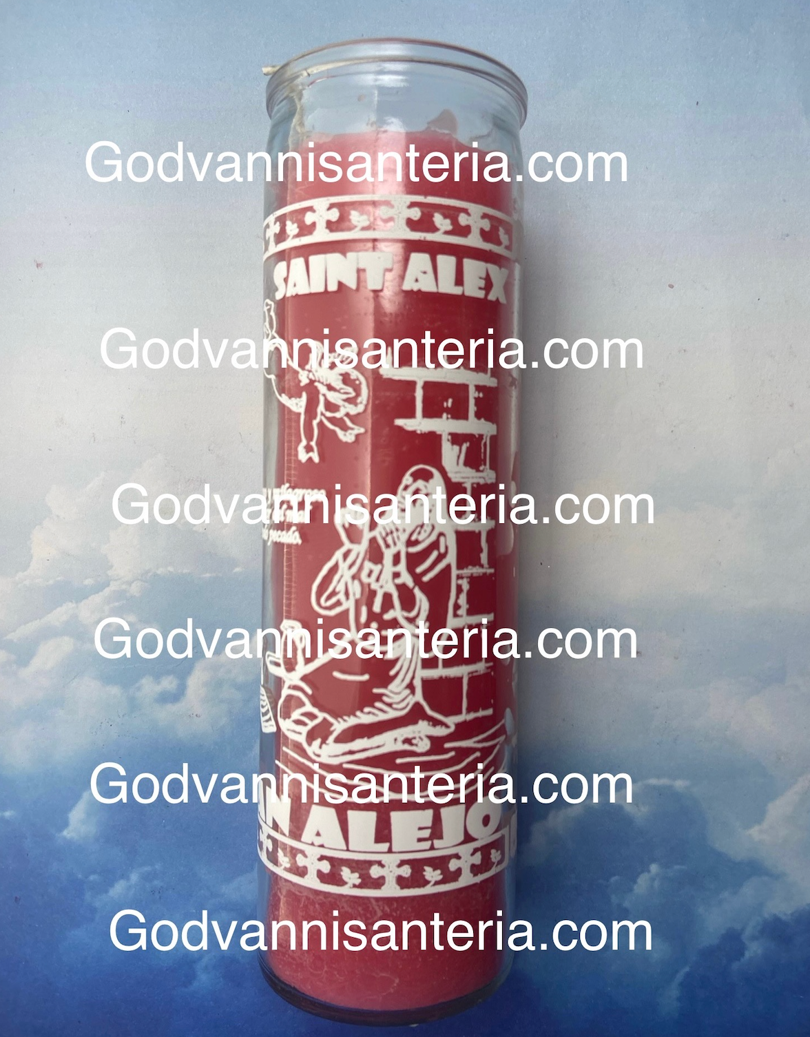 Saint Alex Candles/Velas San Alejo