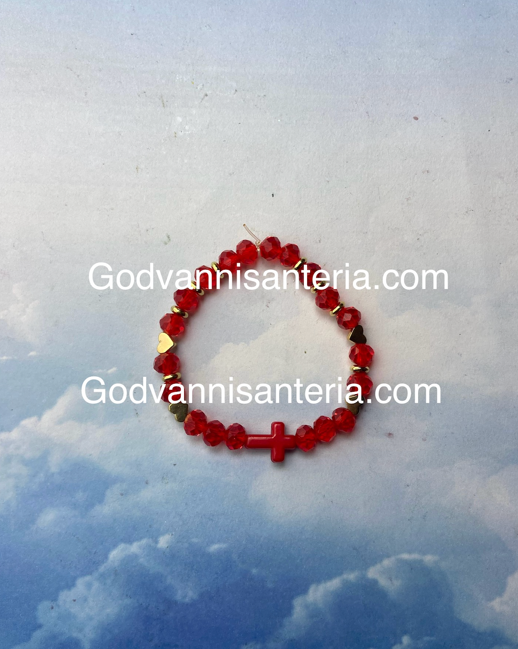 Cross Heart Bracelet/Pulsera Corazon Cruz