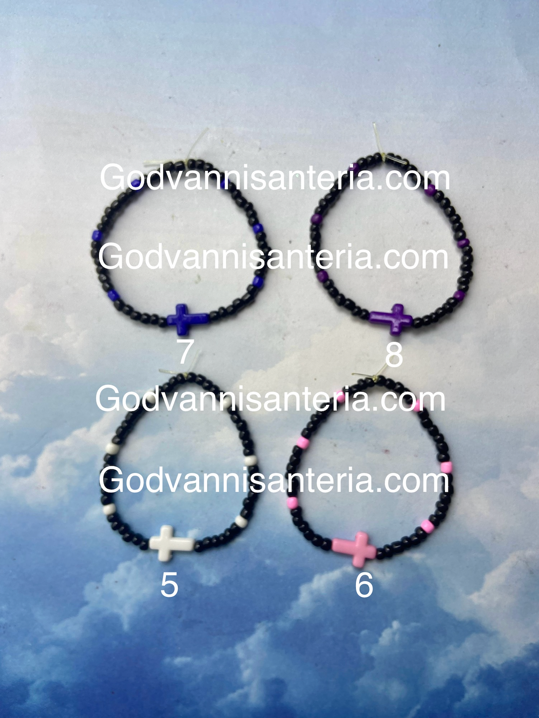 Cross Bracelets Protection/Pulseras Proteccion Cruzes