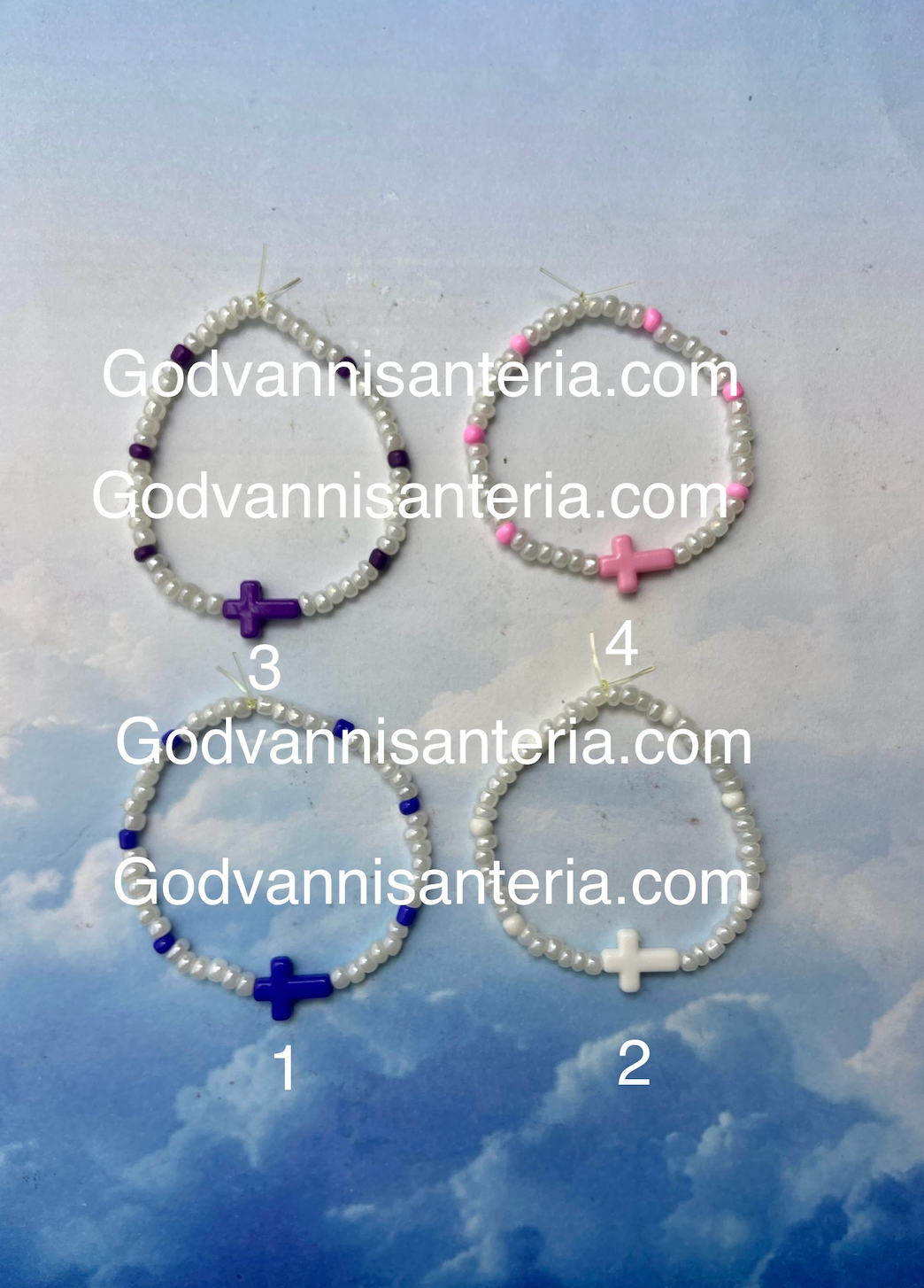 Cross Bracelets Protection/Pulseras Proteccion Cruzes