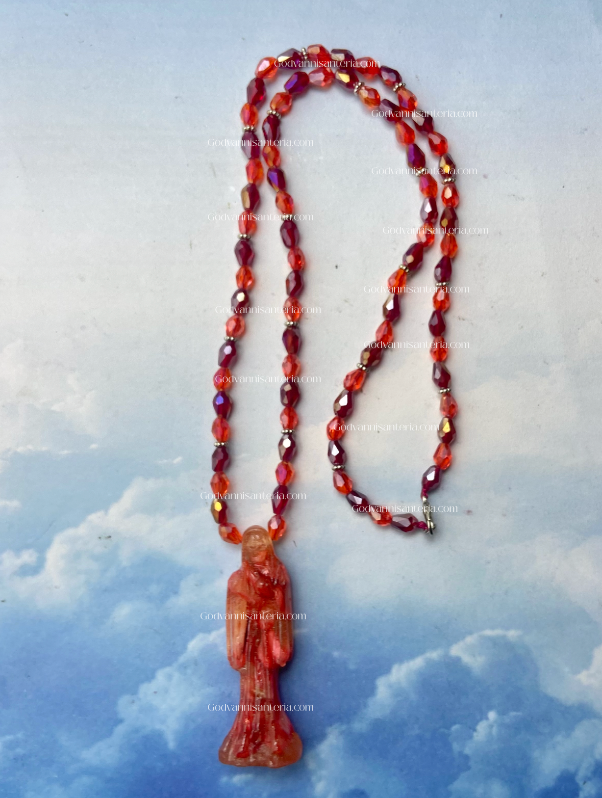 Holy Death Necklace/Collar Santa Muerte