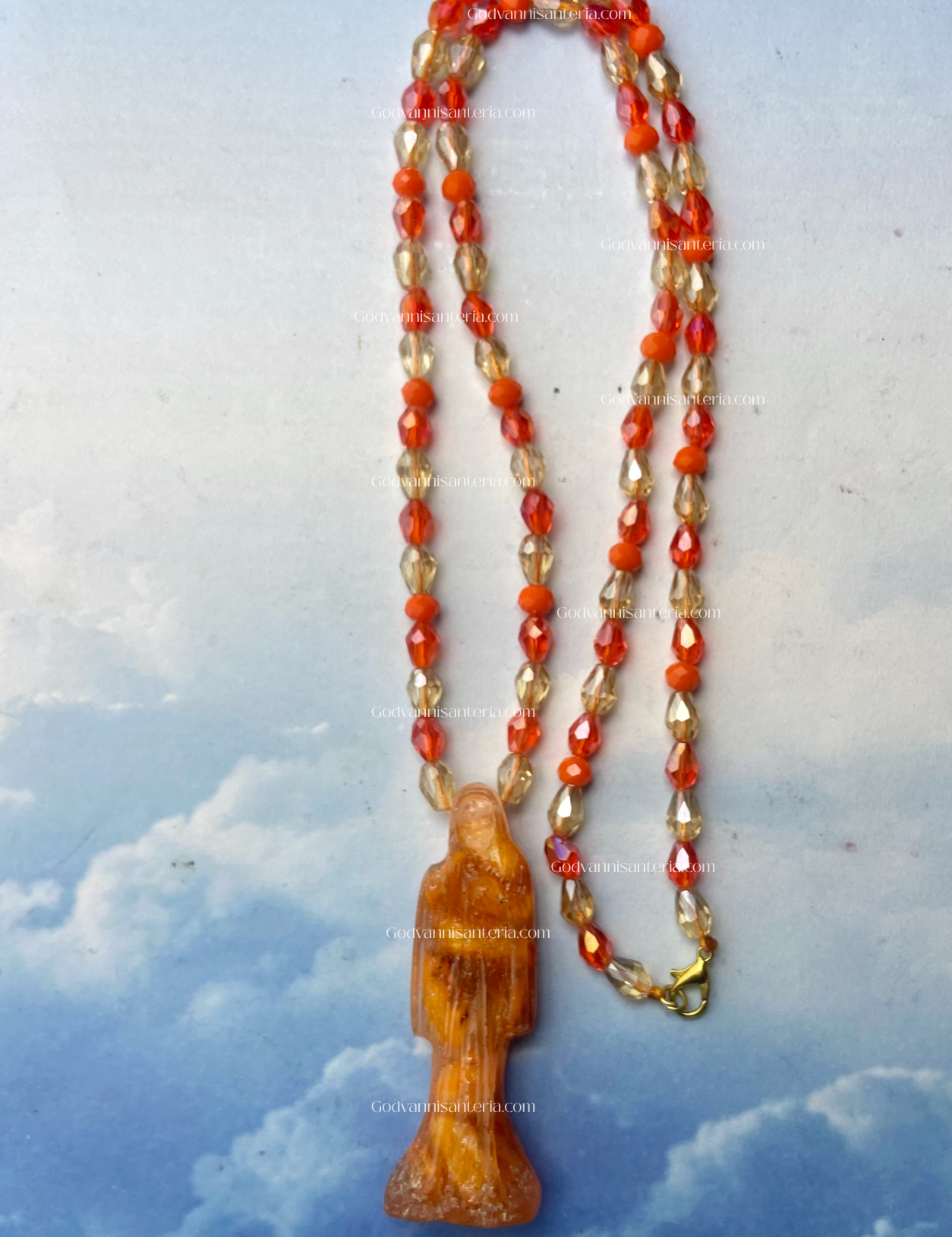 Holy Death Necklace/Collar Santa Muerte