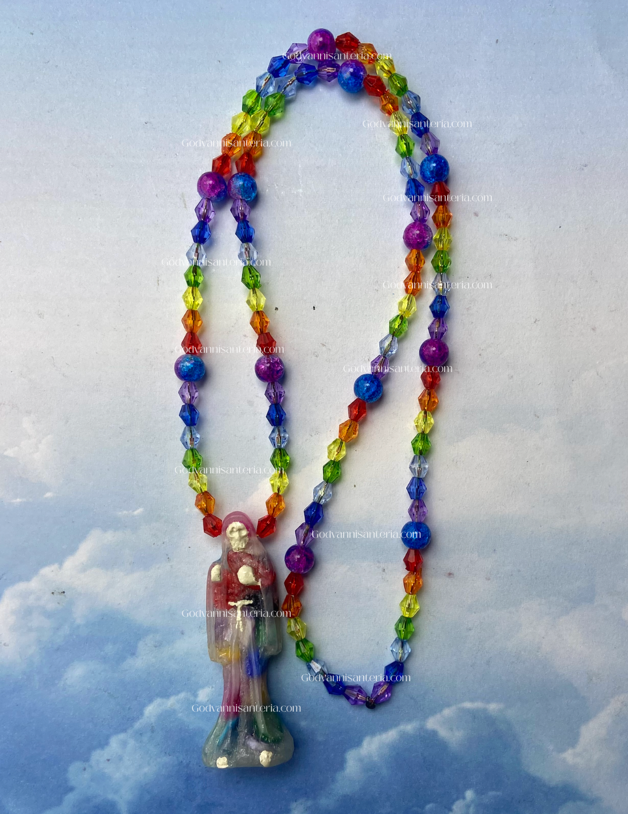 Holy Death Necklace/Collar Santa Muerte