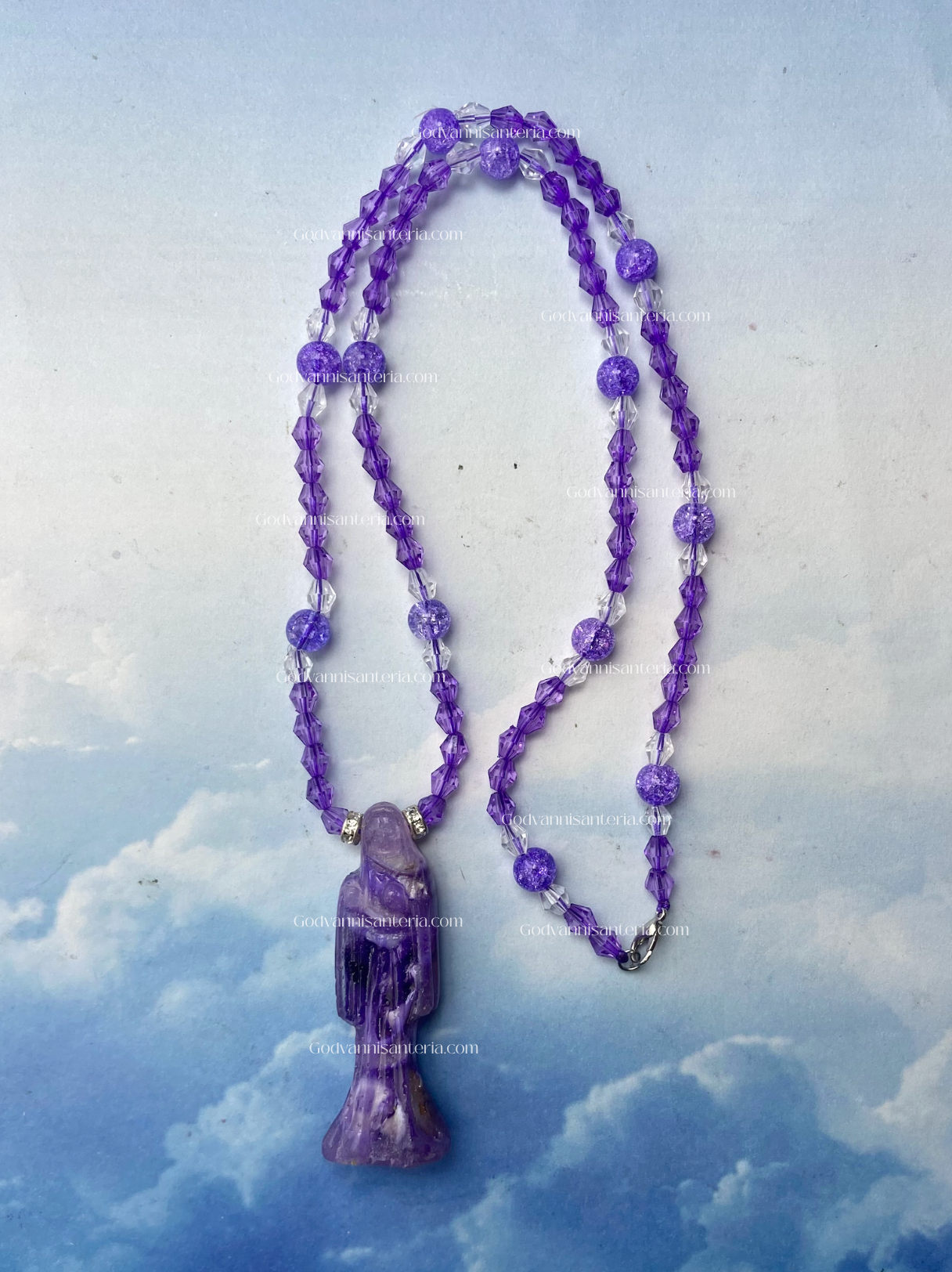 Holy Death Necklace/Collar Santa Muerte