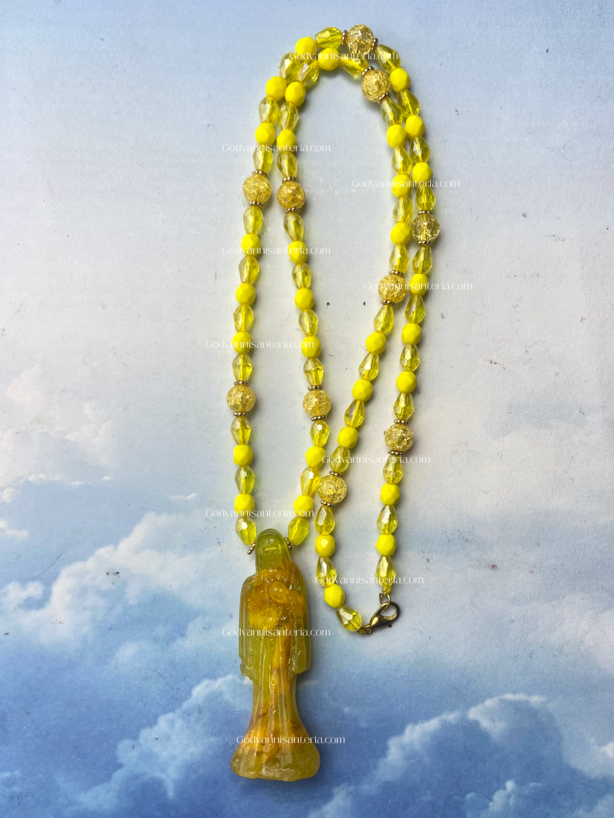 Holy Death Necklace/Collar Santa Muerte
