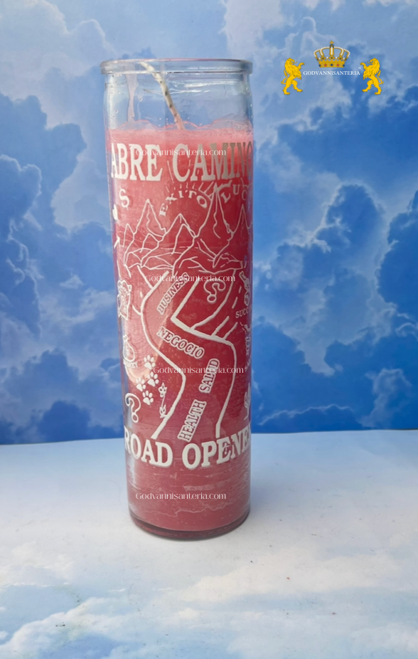 Open Roads Candle/Vela Abre Camino Veladora