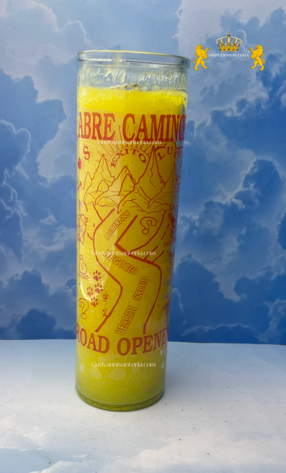 Open Roads Candle/Vela Abre Camino Veladora